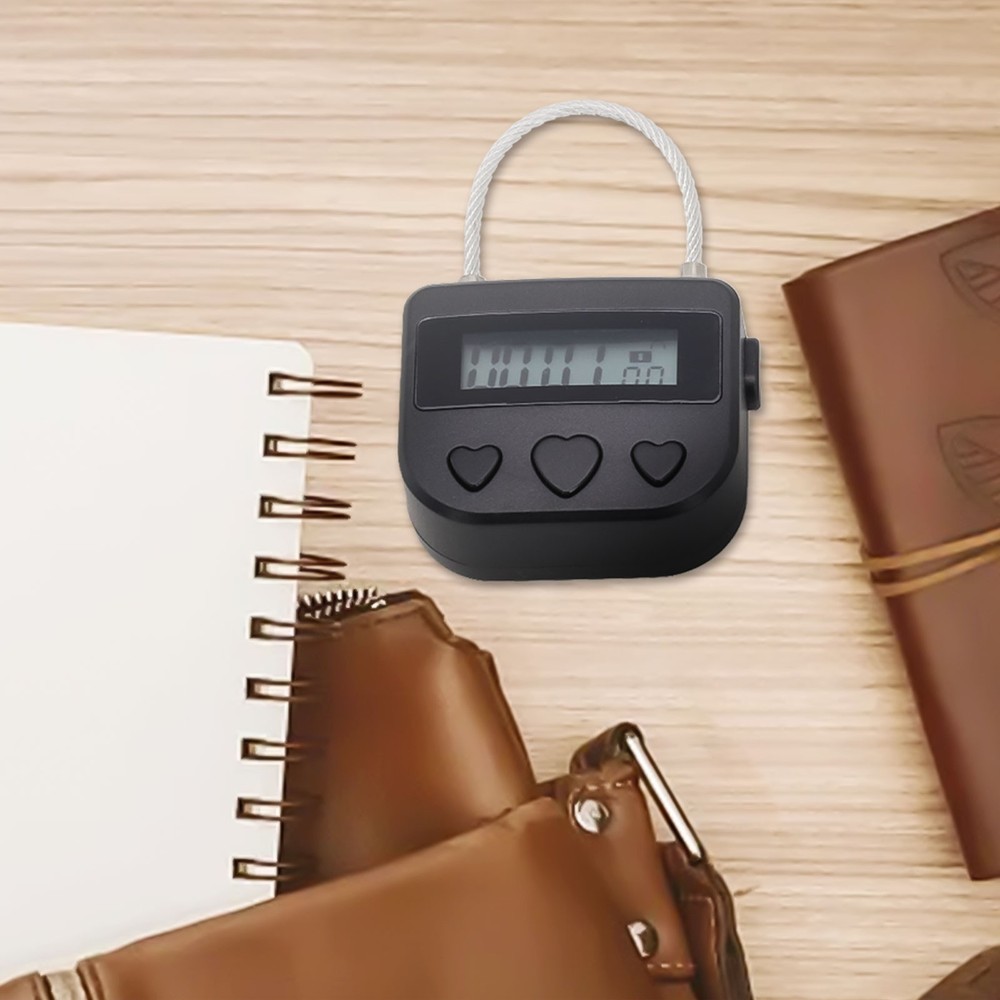 Multi Purpose Time Lock Waterproof USB Rechargeable Switch Padlock Parts