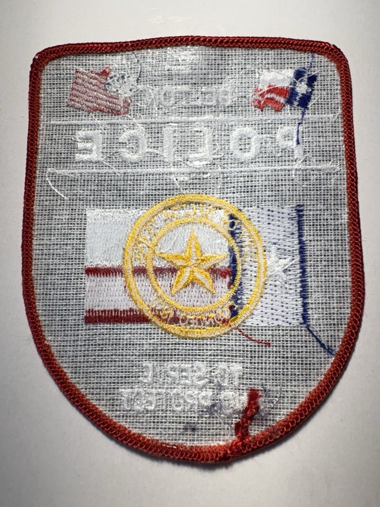 Belton Texas Police Patch