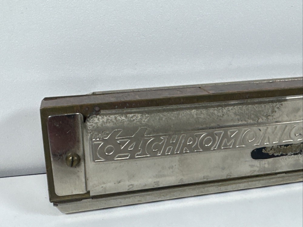 VTG 60's M. Hohner 64 Chromonica 4 Chromatic Octave Pro Model Harmonica