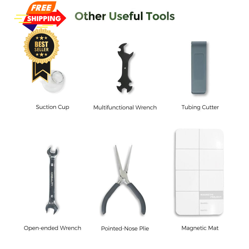 Creality 3D Printer Tool kit, 74 Pcs Accessories for Black