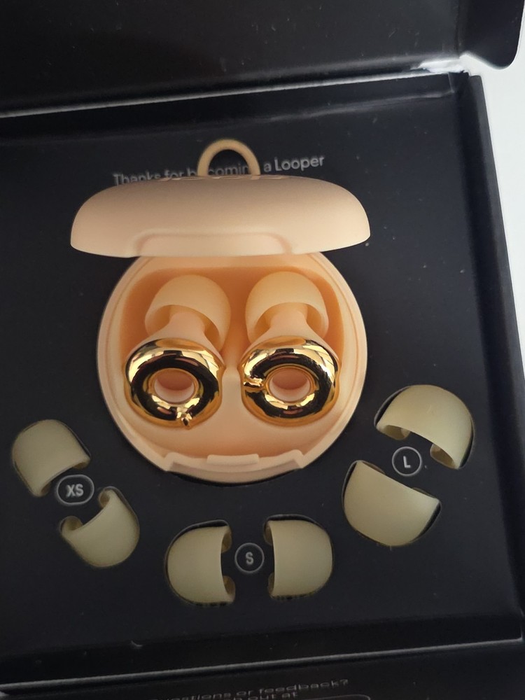 NEW Loop Switch 2 - Gold – 3 Mode Earplugs