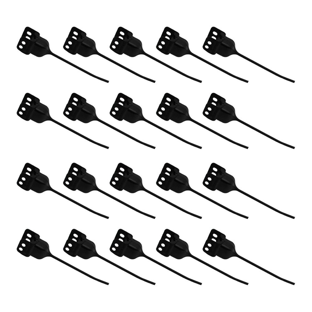 20 Pc. Left Hand Rubber Rake Teeth Set Fits New Holland 216 258 259 850613 65668