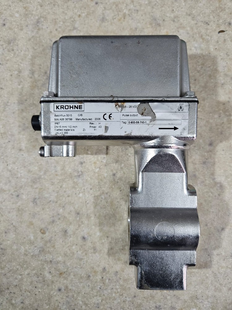 NEW KROHNE BATCHFLUX 5015 COMPACT ELECTROMAGNETIC FLOWMETER FREE FAST SHIPPING