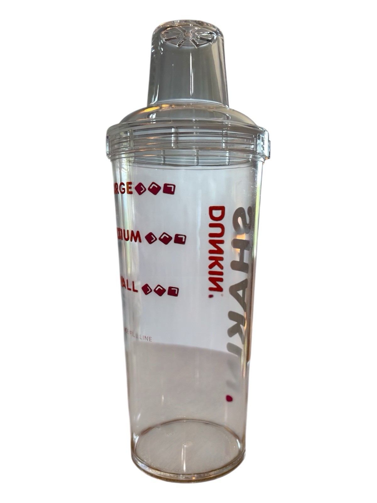 Limited Edition SABRINA Carpenter & Dunkin Donuts Shakin' Espresso Shaker w/ Lid