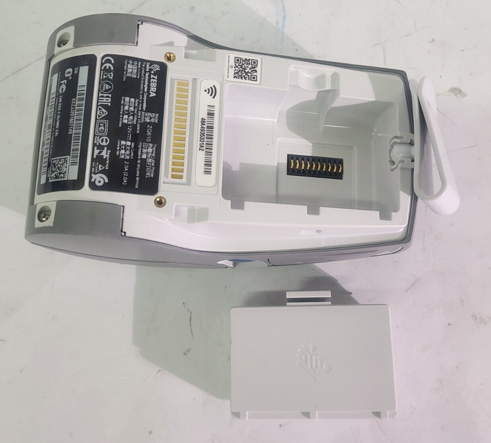 Zebra ZQ610 Thermal Label Printer W/ Battery