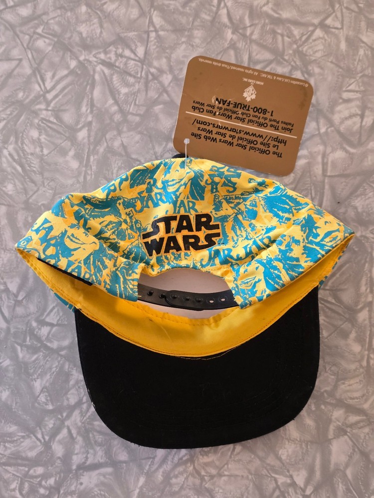 Vintage Rare JarJar Binks Snapback Hat NWT