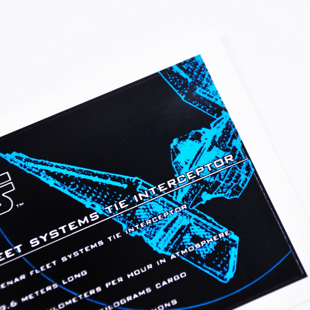 Replacement sticker for set 7181 Precut sticker