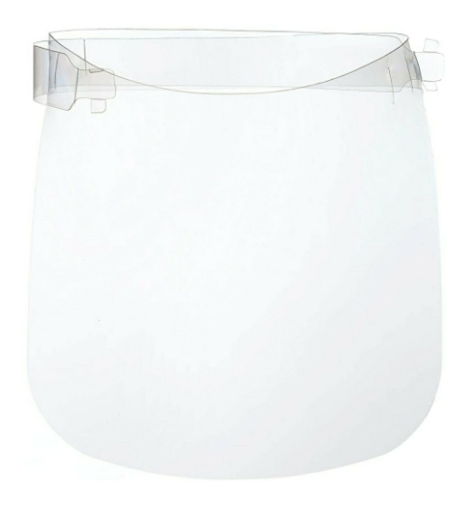 500 Pack Plastic Face Shields - Protective Face Shield for Adults Adjustable