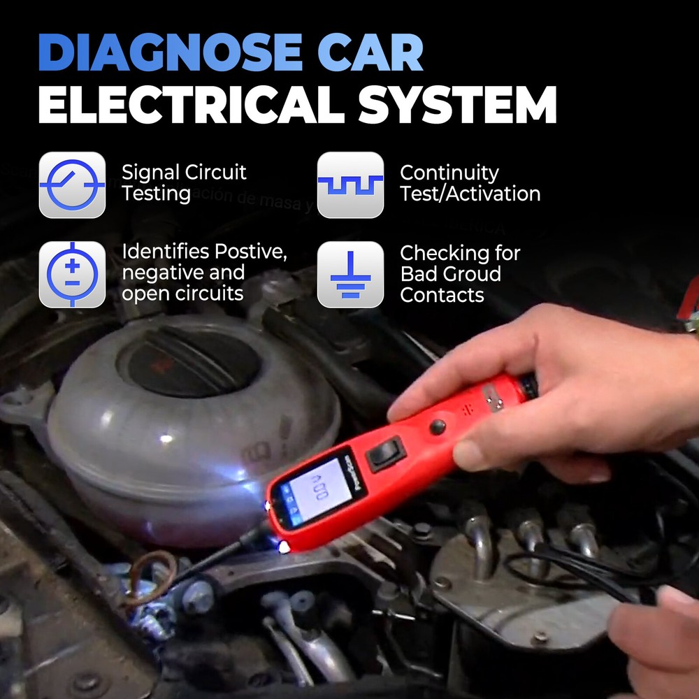 2025 Autel PowerScan PS100 Circuit Tester Electrical Diagnostic Power Probe