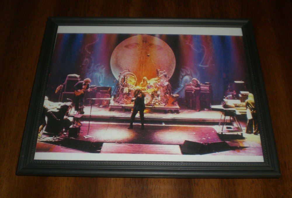 KANSAS IN CONCERT FRAMED COLOR PRINT - NICE
