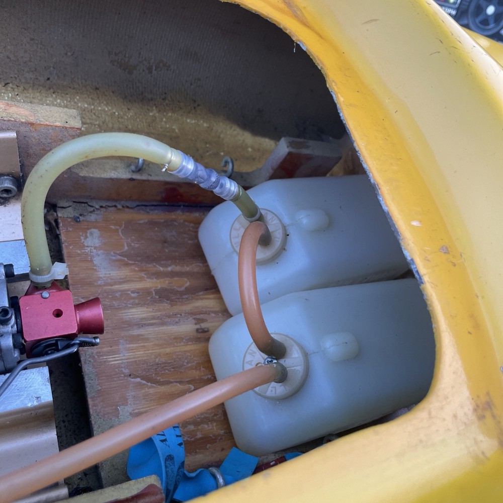 vintage Prather deep v speedboat k&b 7.5 engine