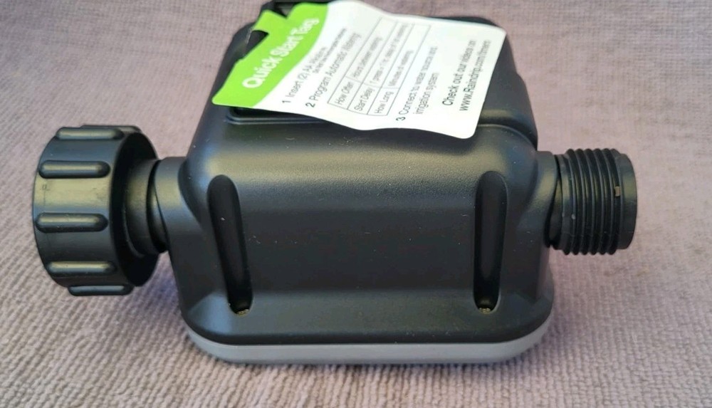 Raindrip R675CT Automatic Irrigation Timer w/ Y-Splitter & Filter – New Open Box