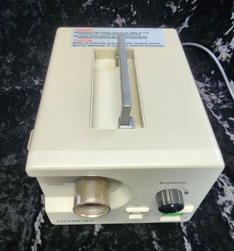 OLYMPUS CLK-4 ENDOSCOPY LIGHT SOURCE & PUMP BIOMED TESTED