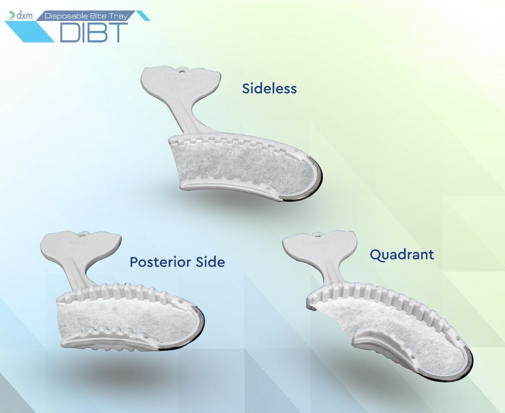 Dental Disposable Impression Bite Tray DIBT stainless edge