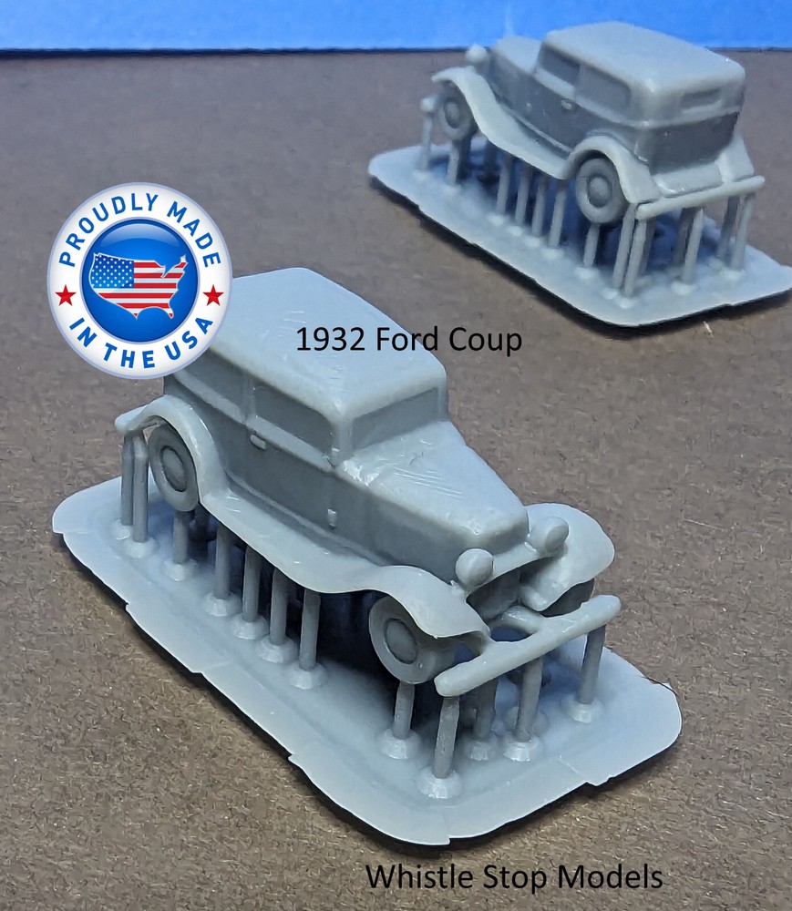 Z Scale 2 1932 Ford Coupes