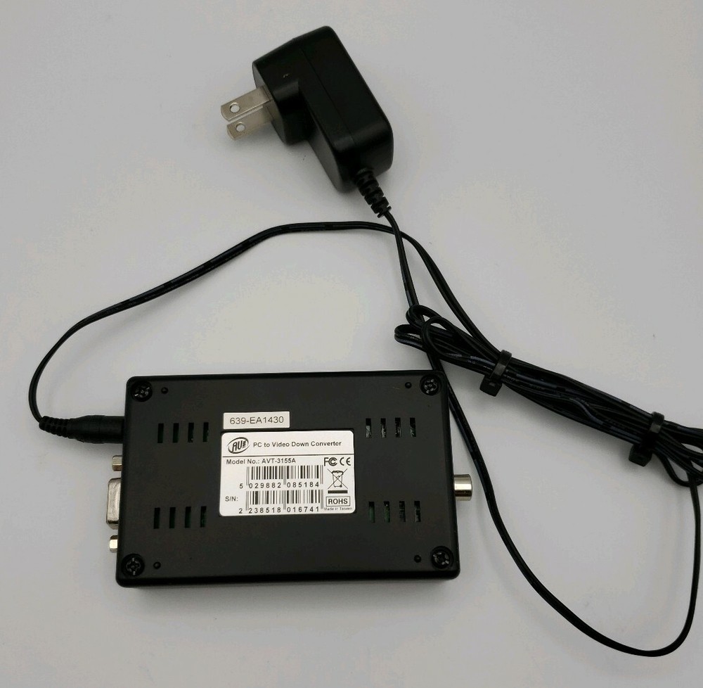 AV TOOL PC to Video Down Converter Model AVT-3155A