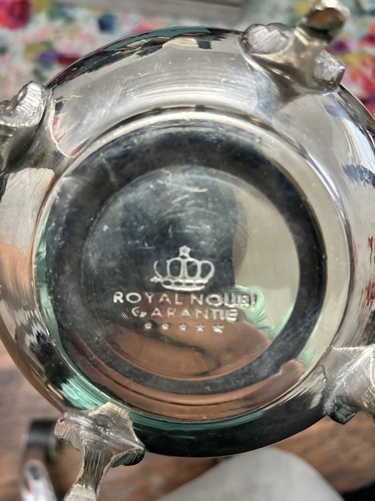 beautiful Vintage Moroccan Royal silver small teapot