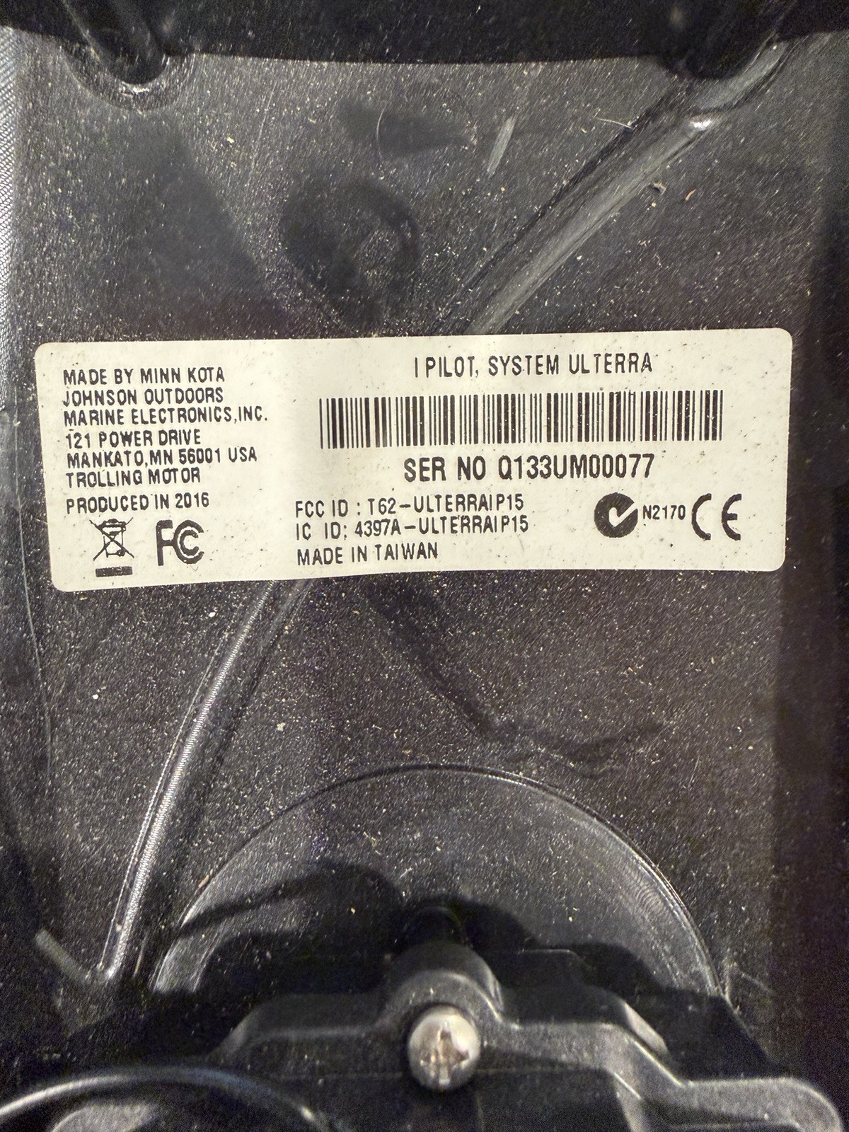 Minn Kota Ulterra Head Controller