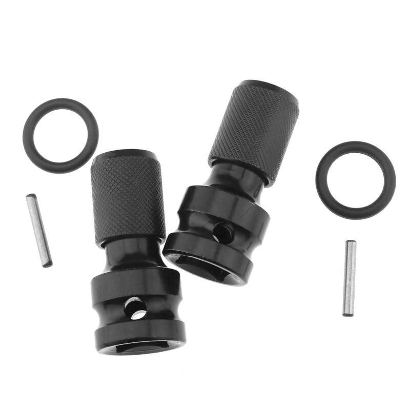 Quick Release 1/2" Square Drive to 1/4" Hex Socket Adapter for Impact Wrench
