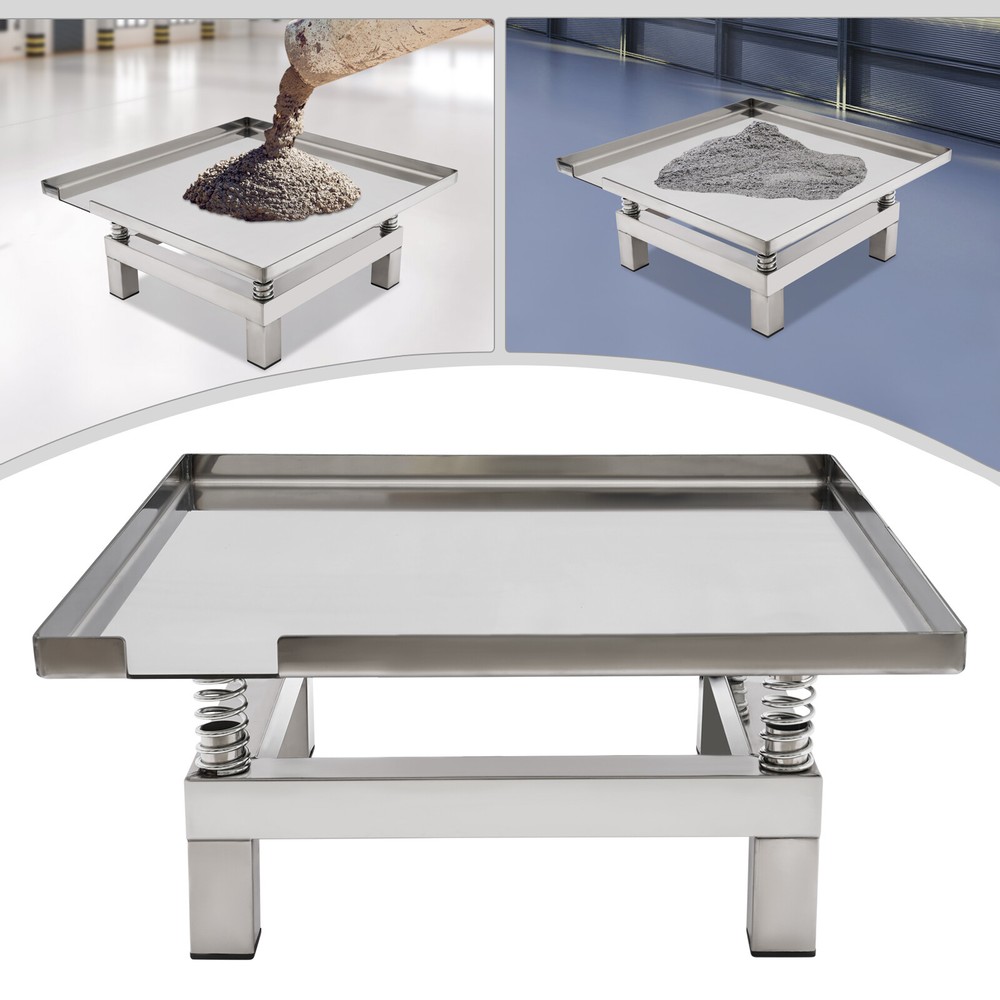 Small Concrete Vibration Table Vibrating Test Bench compactor Platform 120W