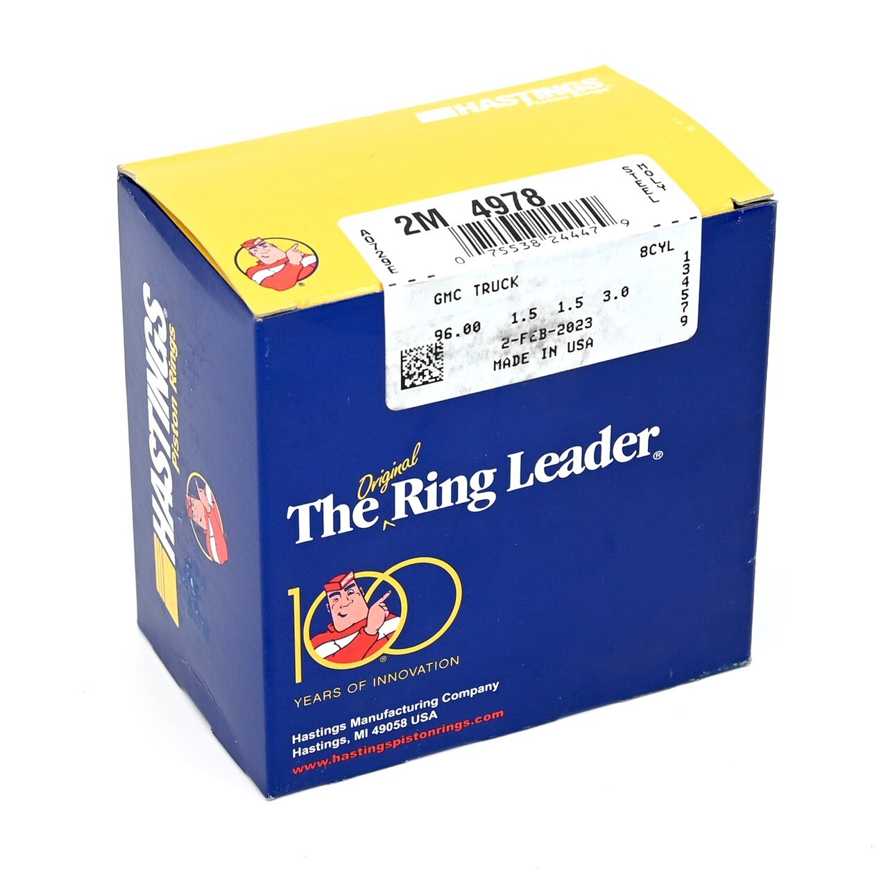 5.3L 4.8L Stock Size Hastings Moly Piston Rings LM7 L59 LS4 L33 LMG LMF LH6 LC9