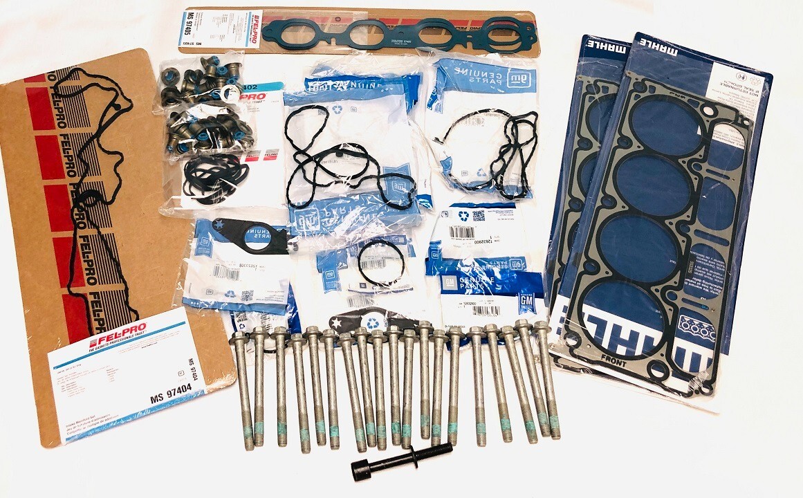 HEAD Gaskets Set+BOLTS for 2014-2020 Chevy GMC Cadillac Direct Injected 6.2L L86