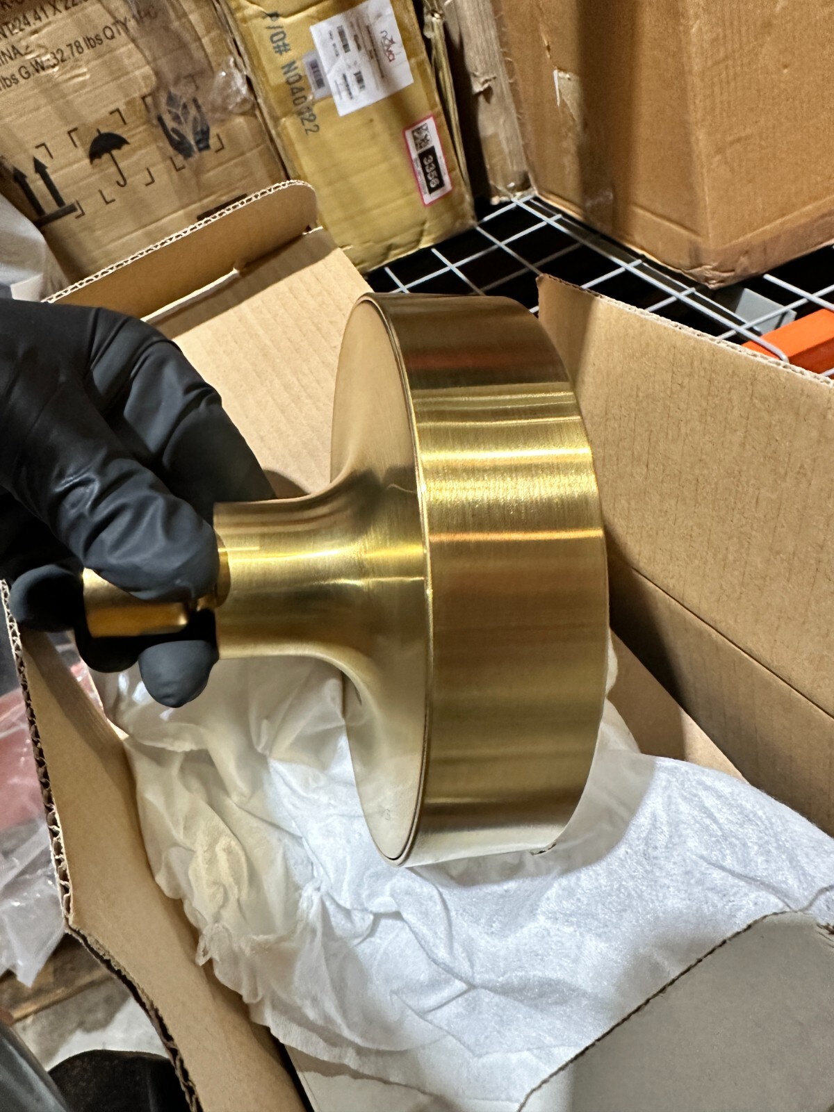 Kohler 22170-BGD Purist 2.5 GPM Multi Function Shower Head-Moderne Brushed Gold