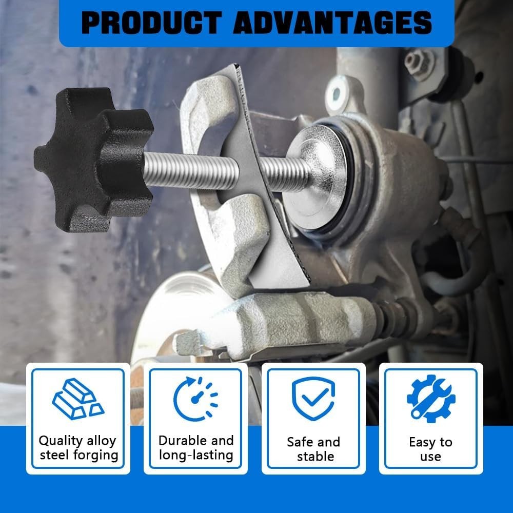 Precision Brake Caliper Compressor Tool – Essential for Safe Car Mechanics