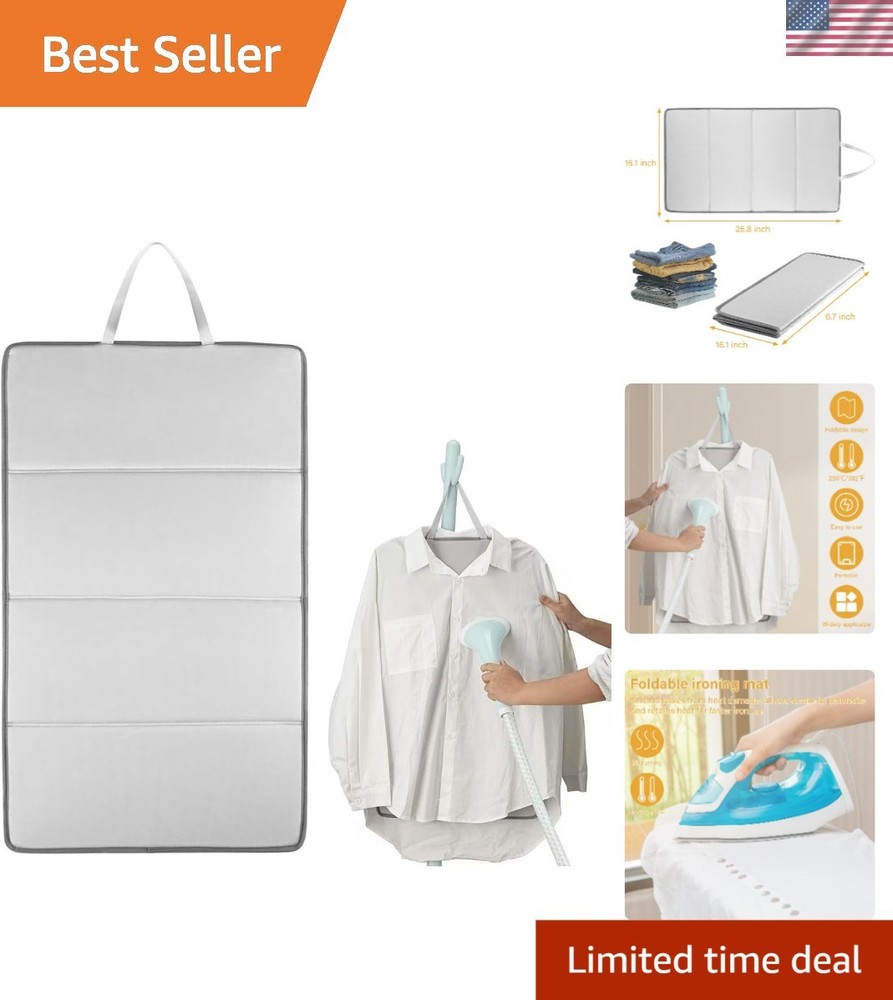 Clothes Steamer Board Hanging Ironing Pad Multi-Function Ironing Mat