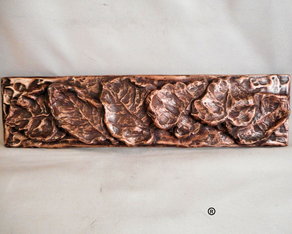 Copper Leaves Decorative Liner Bar