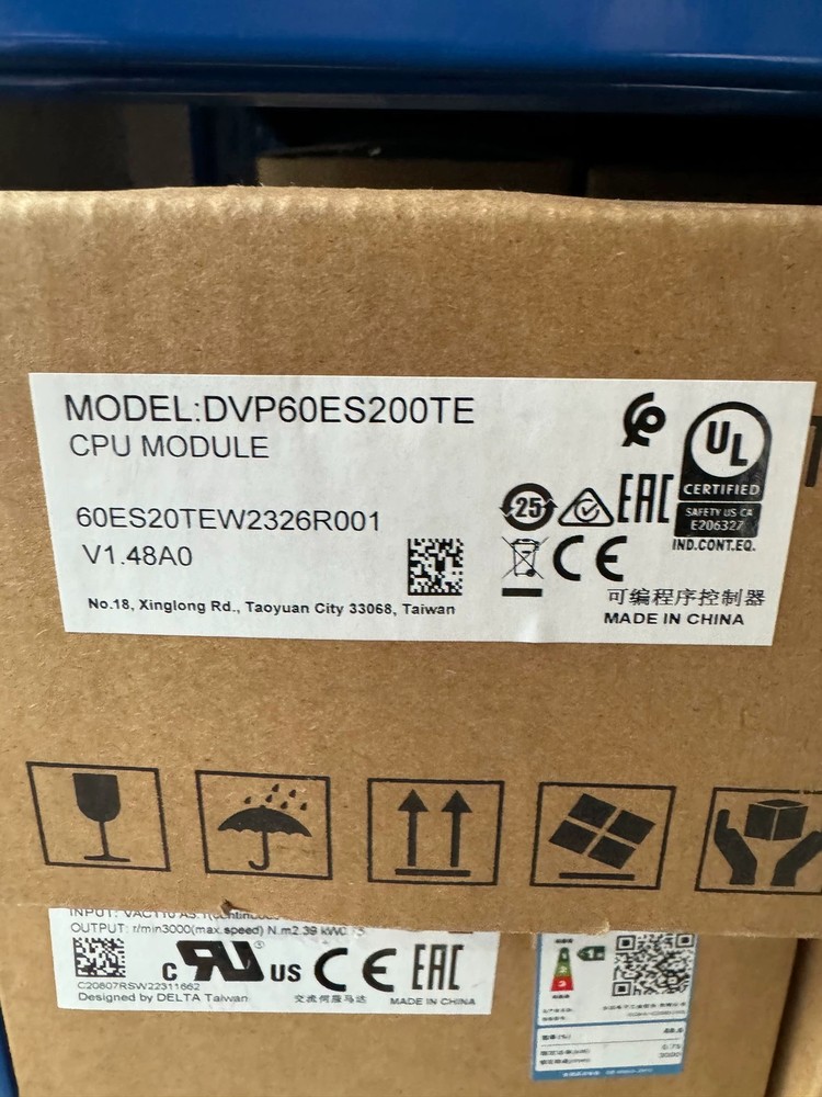 1pc DELTA DVP60ES200TE New CPU Module