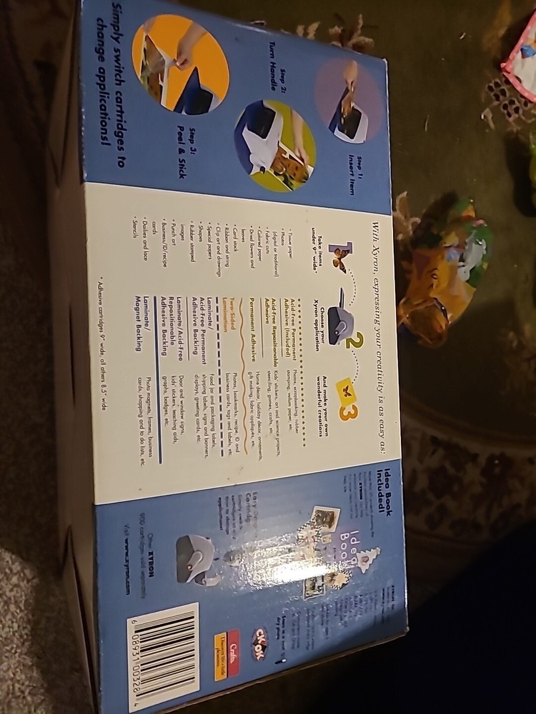 Xyron Model 900 Sticker Laminate Magnet Label Maker Machine
