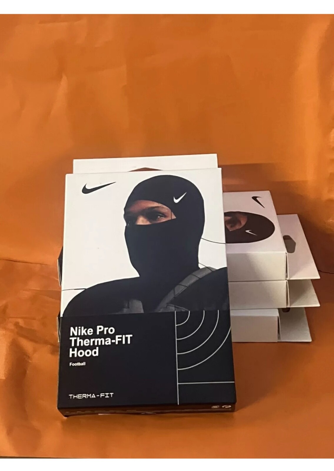 Nike Pro Therma-Fit Hyperwarm Hood Ski Mask Black Shiesty Balaclava Football