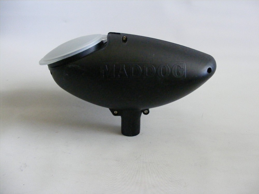 Maddog 200 Round Paintball Hopper Loader Black Used