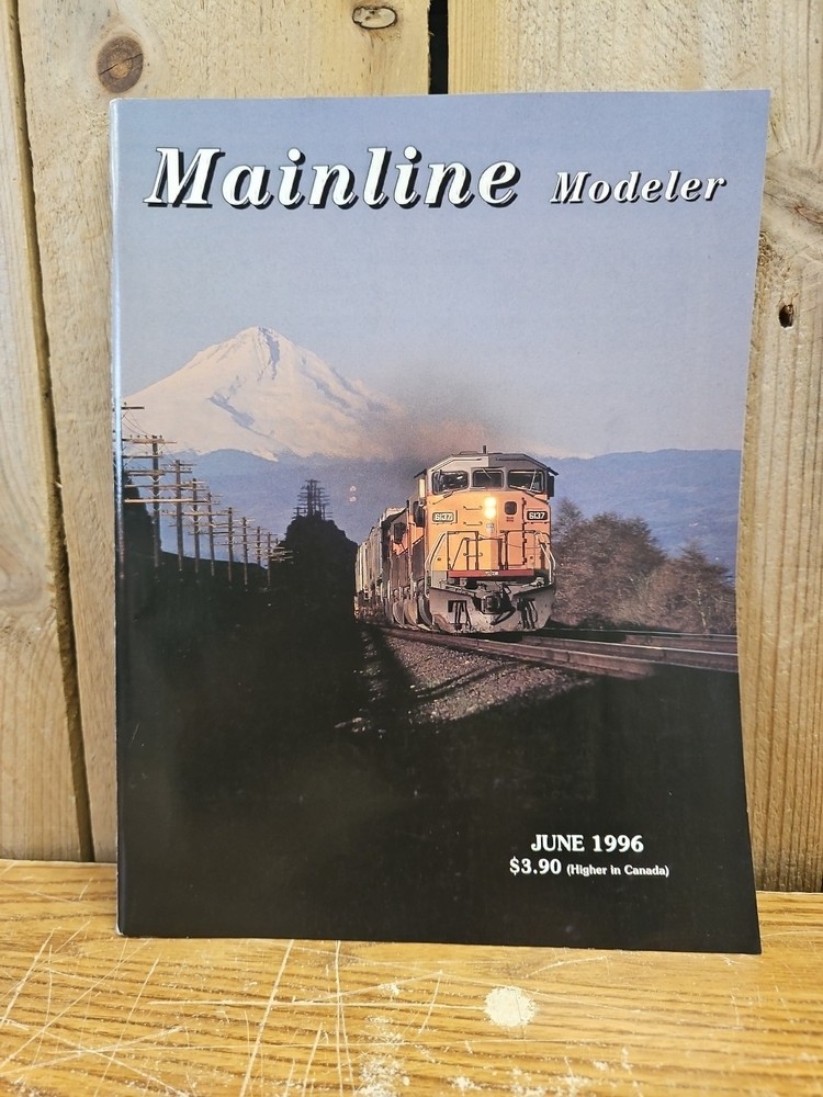 Vintage Mainline Modeler Magazine June 1996