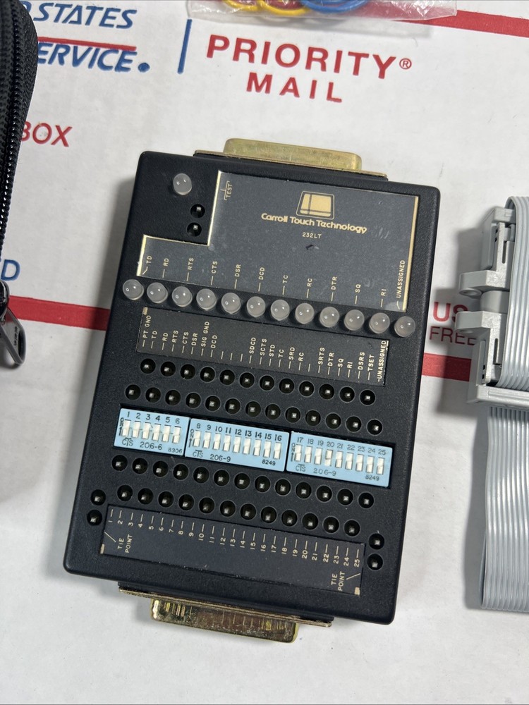 Carroll Touch Technology Multi-Link Adapter 232LT Breakout Box Tester - SAME DAY