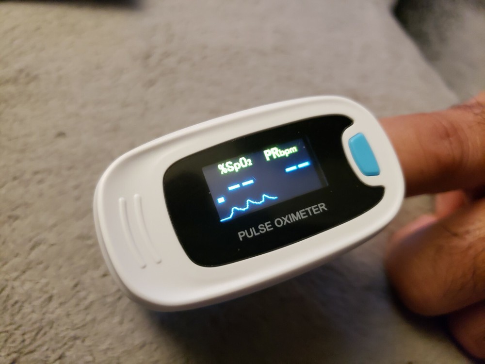 CONTEC OLED CMS50NA Pulse Oximeter SpO2 and PR Value Waveform Blood