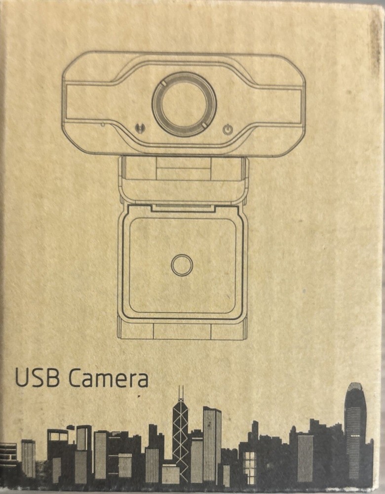 Webcams USB Camera TedGem Full HD, New And Tested, USB 2.0