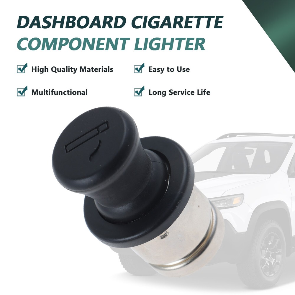 Dashboard Cigarette Element Lighter Fit for 2000-2020 Jeep Grand Cherokee
