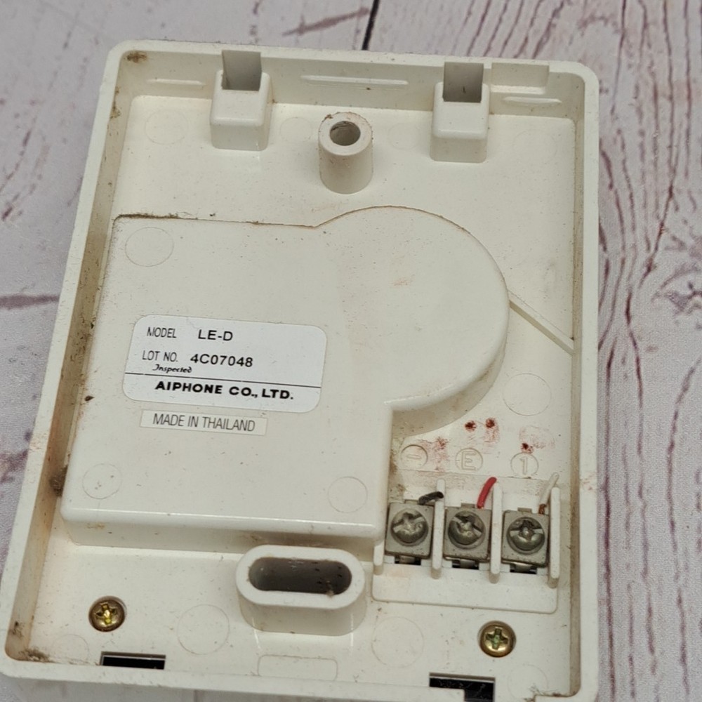 2- Aiphone LEF-3 Stations, 1- LE-D, Transformer Intercom System Lot