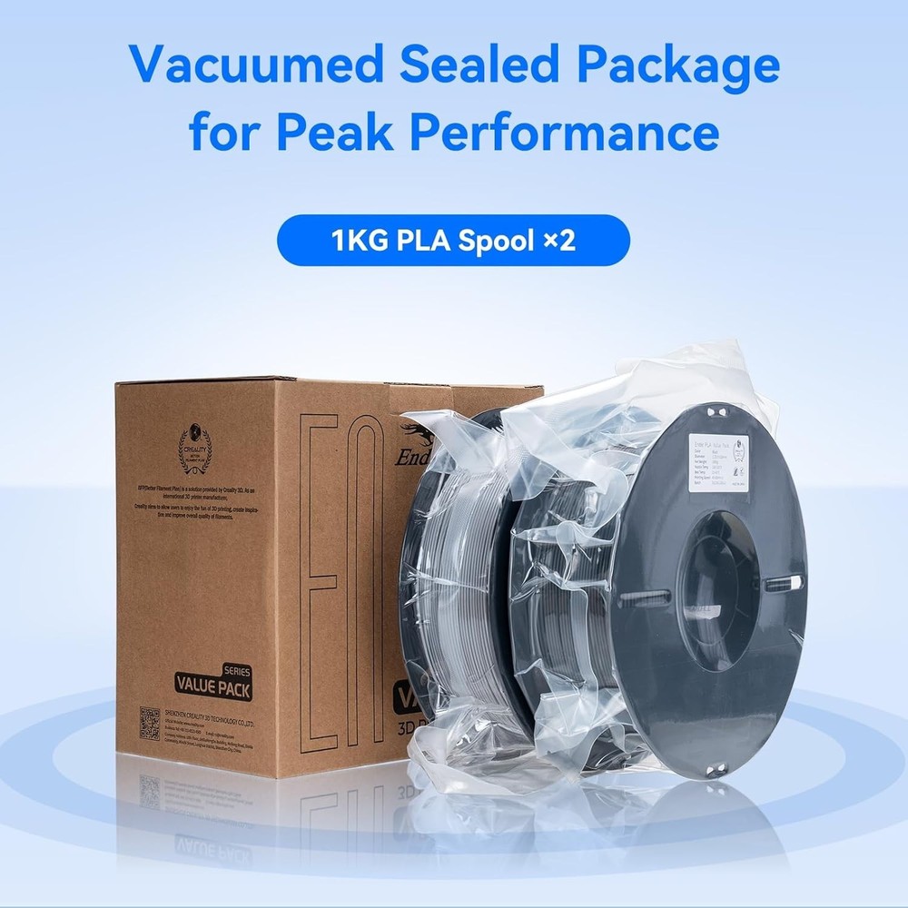 PLA Filament 1.75mm Bundle 2KG, 3D Printer Filament Dimensional Accuracy +/- ...