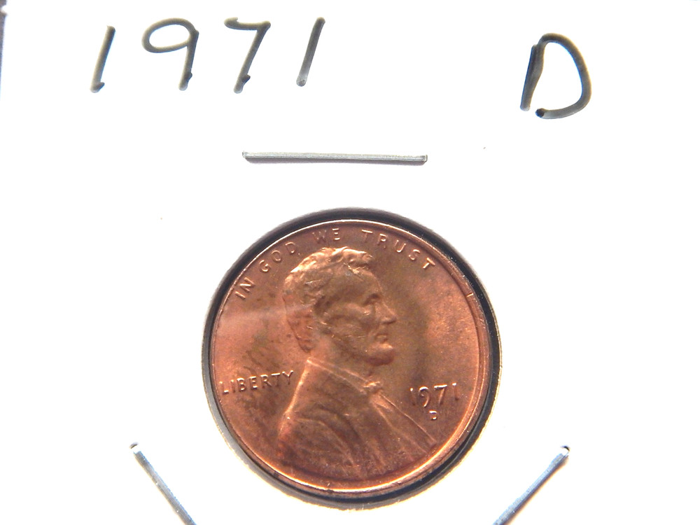 1971 (D) Lincoln Penny