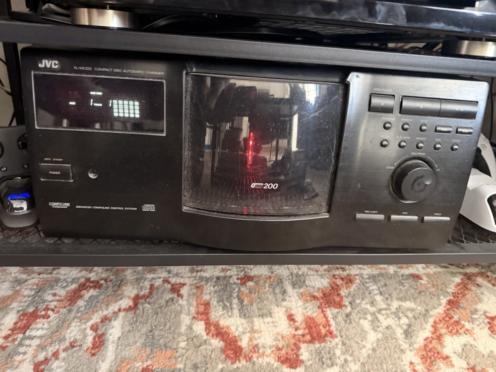 JVC XL-MC222 200 Compact Disc CD Automatic Changer Player