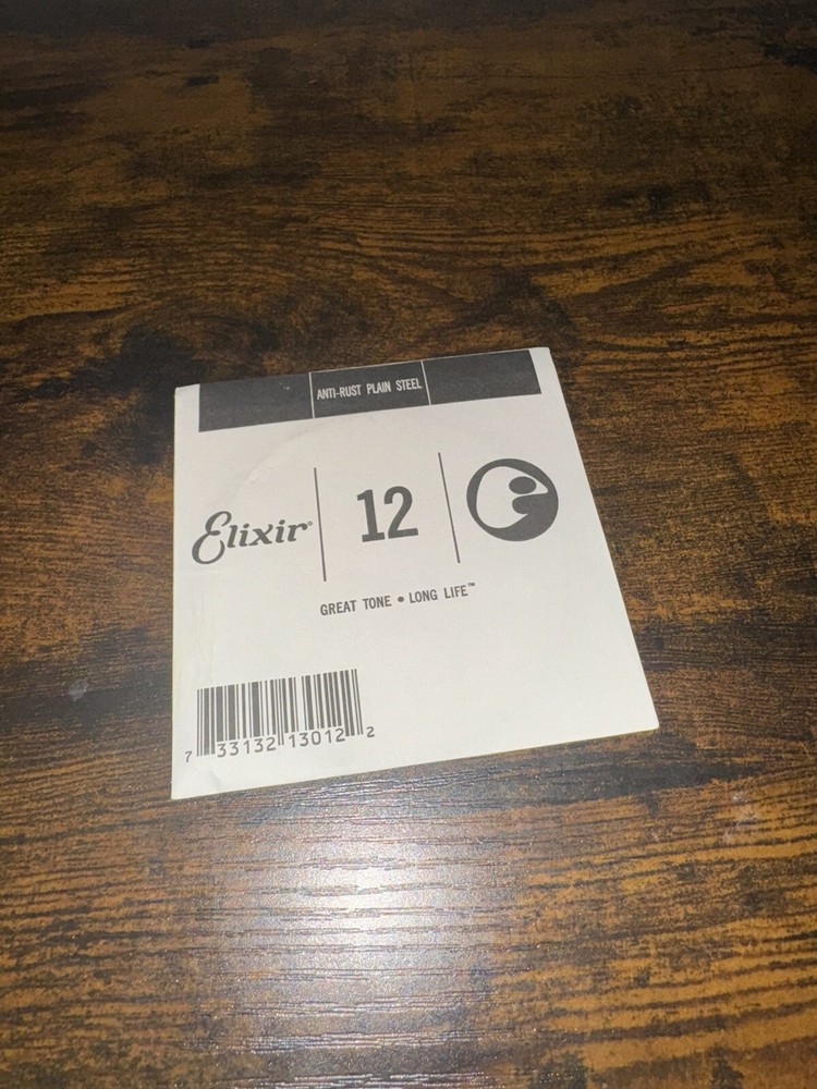 ® Strings Anti-Rust Plated Plain Steel Single String (.012)