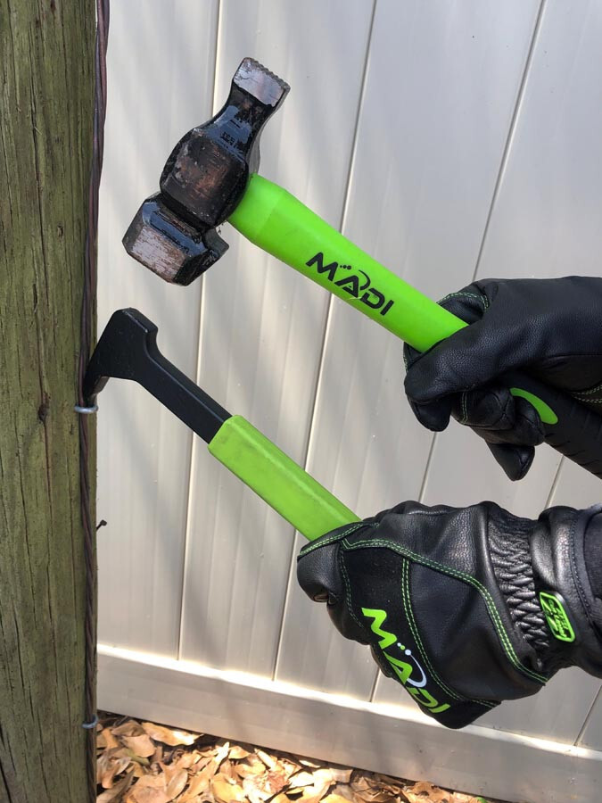 Madi Lineman Transmission Bell Separator and Staple Remover