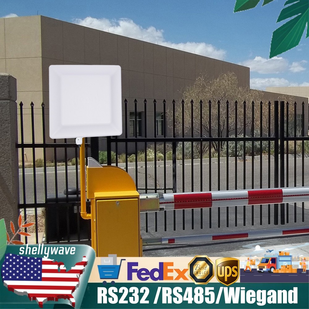 RS232 /RS485/Wiegand Interface IP65 Waterproof 5 M Long Range UHF RFID Reader