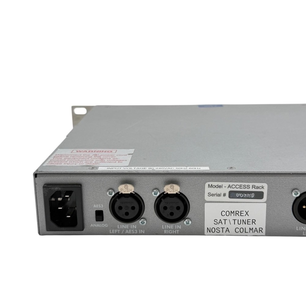 Comrex ACCESS Rack Broadcast Broadcast Audio Codec