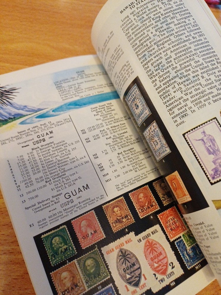 Stamps & Stories 1975 US Postage Stamp Value Book History Told In Stamps BOOK