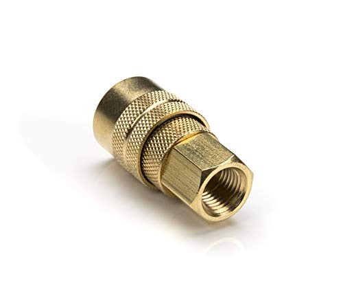 99473-B 1/4" 20-Piece NPT and Steel Plug Pack Solid Brass Coupler