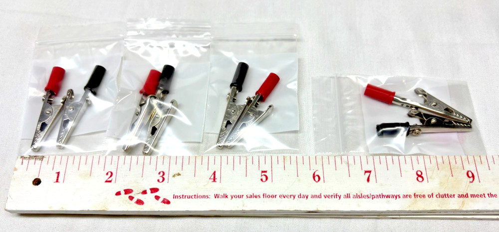 (4) Sets - 2'' Alligator Clips